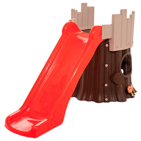 Tobogan Infantil Casita Árbol Starplay Israel 2mt Marron