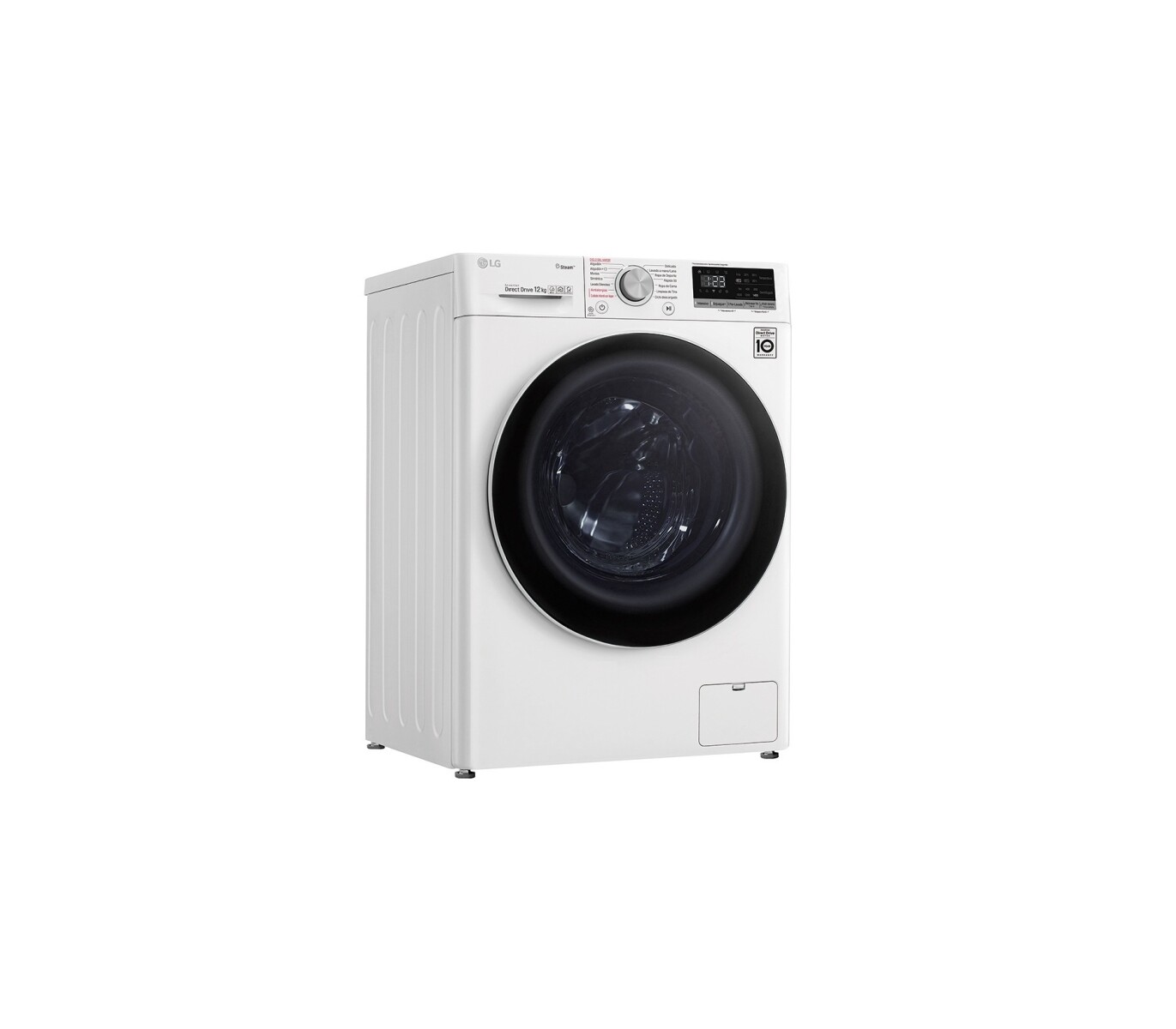 Lavarropas Lg 12Kg Carga Frontal Inverter 