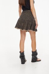 Falda Calima Negro/Beige