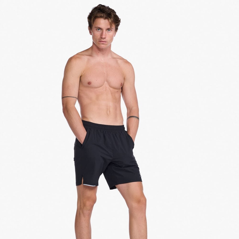 Aero 7’’ Shorts 2.0 - Hombre Black/silver Reflective