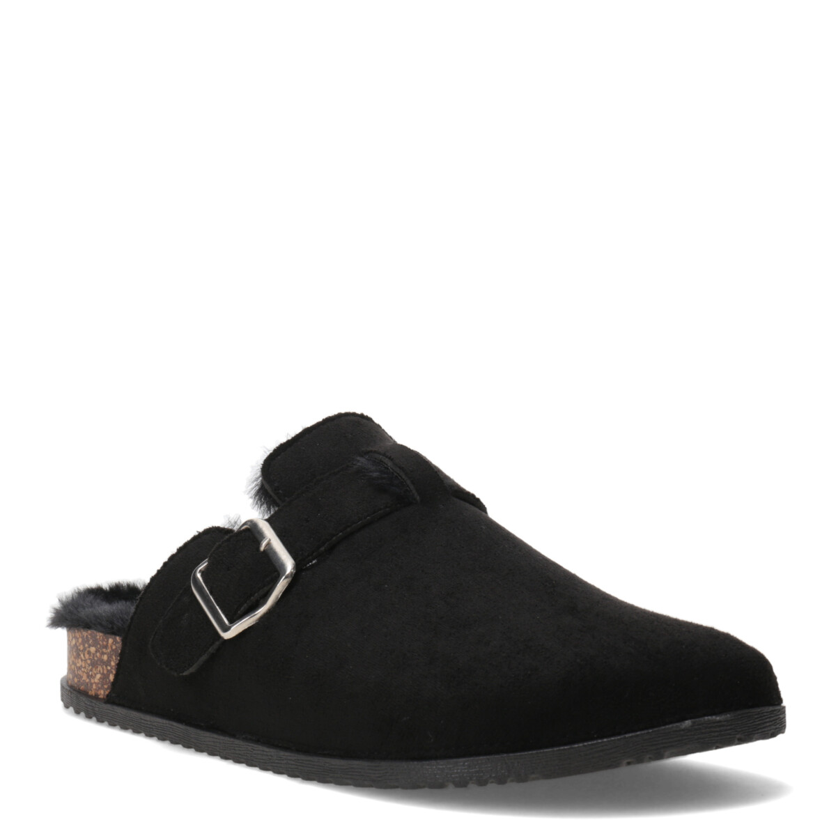 Zuecos de Mujer Miss Carol Lucero Con Interior Peludo MissCarol - Negro 
