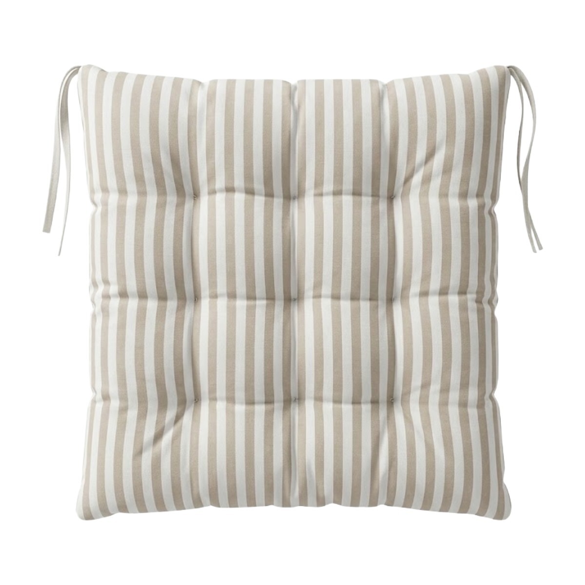 COJIN CUAD CUARILLE BEIGE P/SILLA 40X40CM 