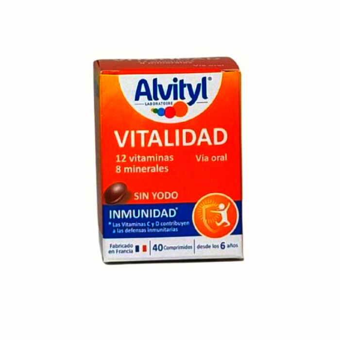 ALVITYL VITALIDAD CJ X 40 COMP. única