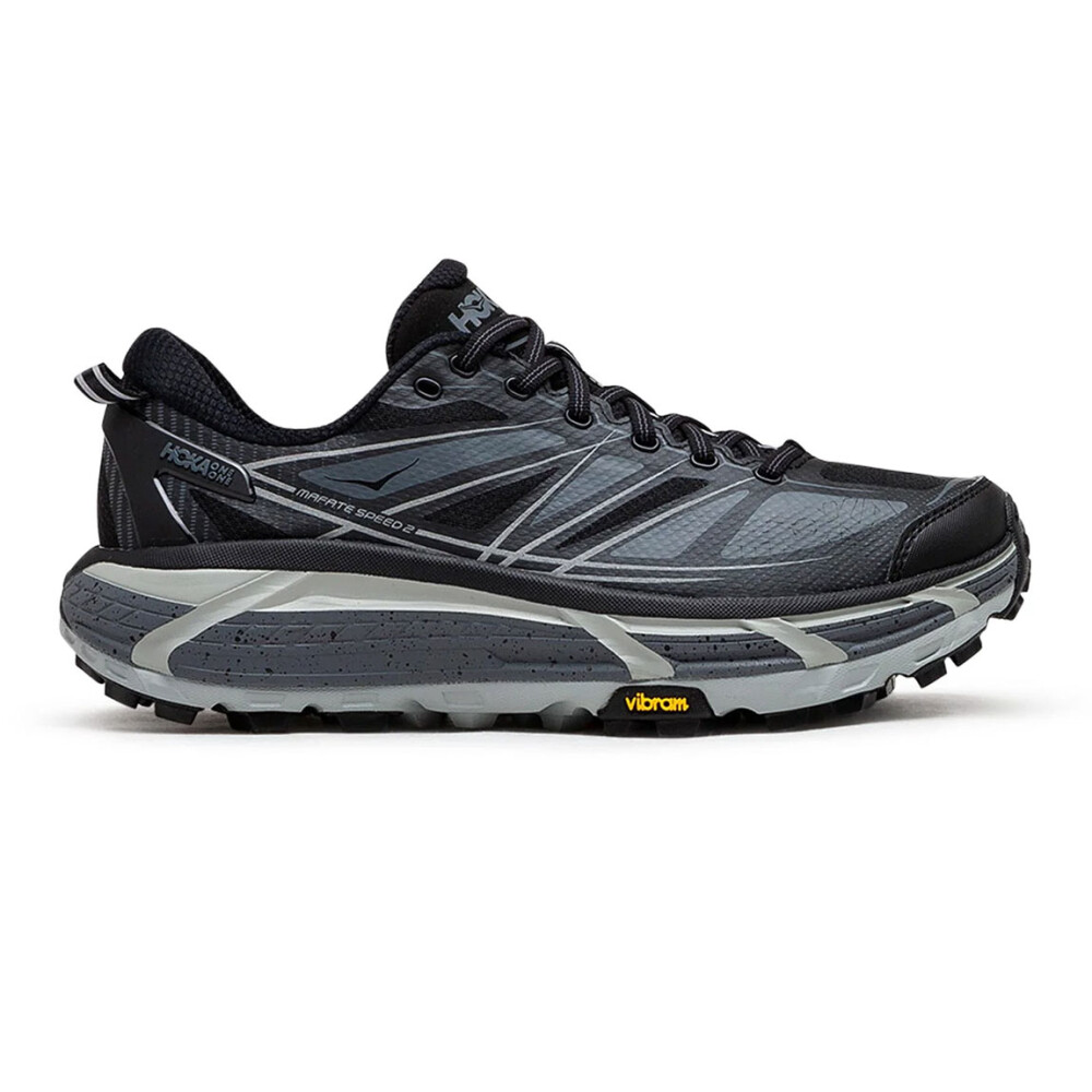 Hoka Mafate Speed 2 Champion para mujer - Negro/Gris Oscuro Negro-Gris Oscuro