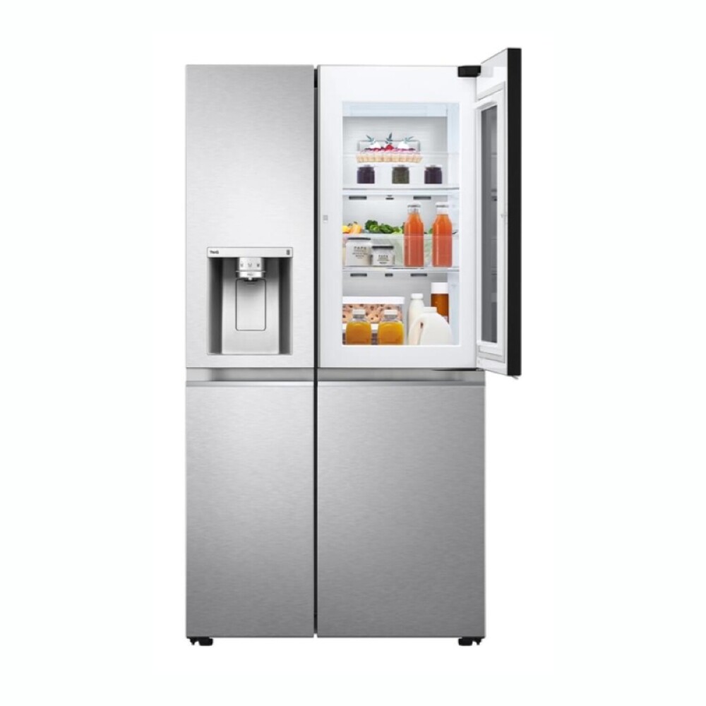 Refrigerador LG inverter InstaView 674L GS66SXSC acero inoxidable