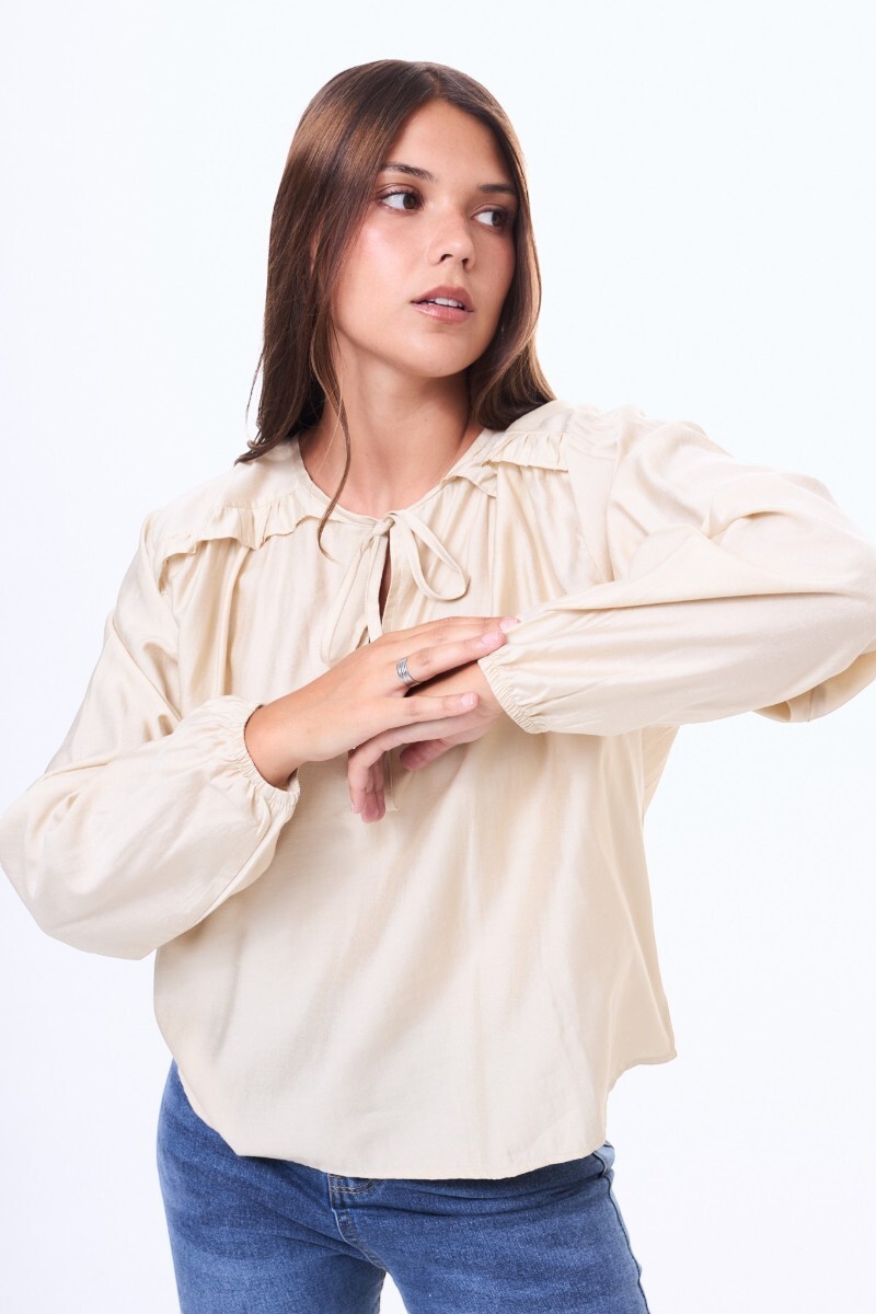 Blusa Ovalle Beige