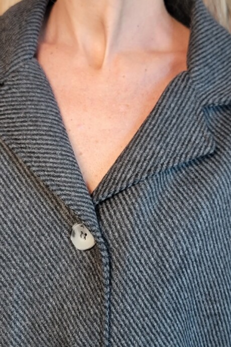 Sobreacamisa Budapest Paño Espigado oscuro