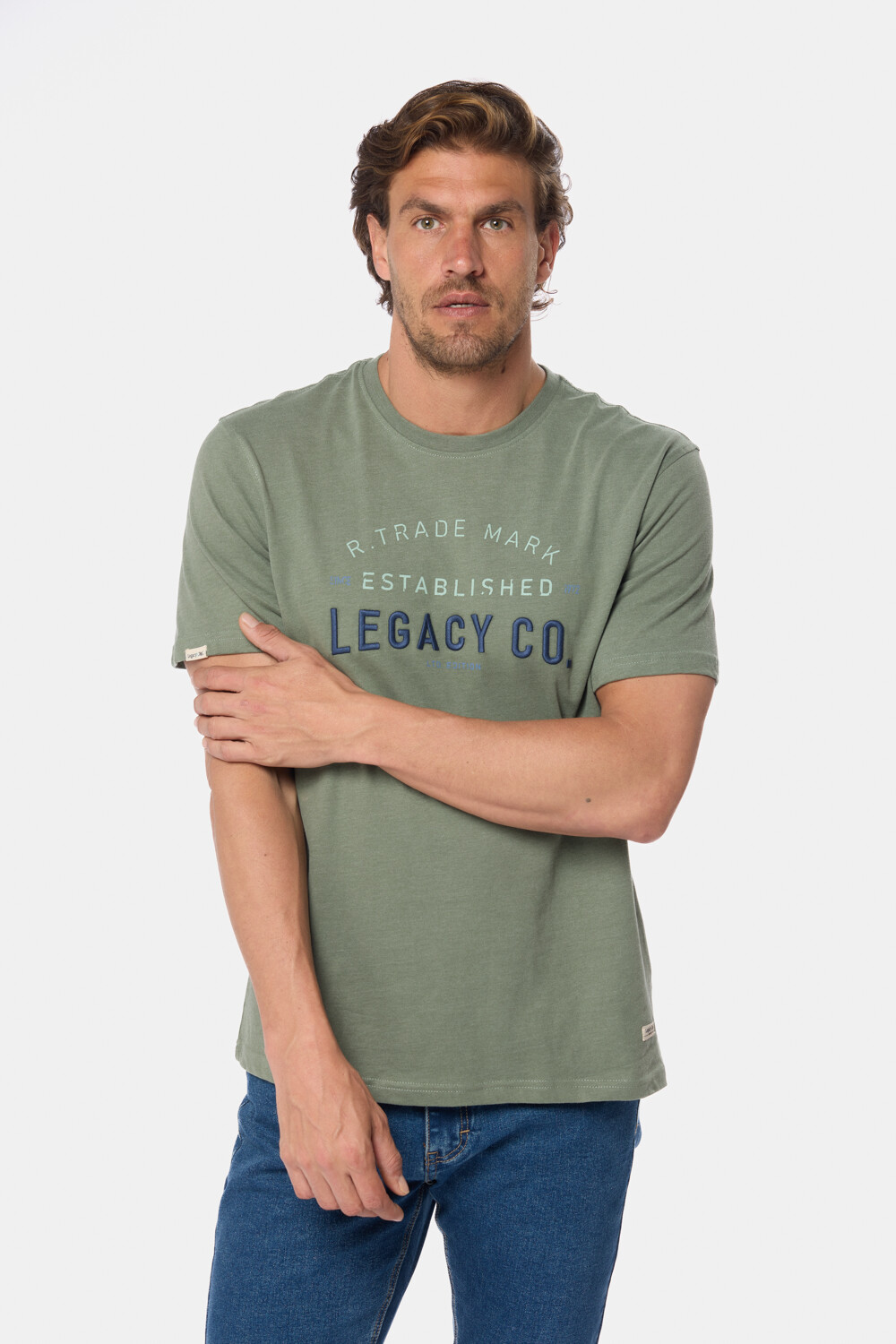 REMERA ESTAMPADA Verde