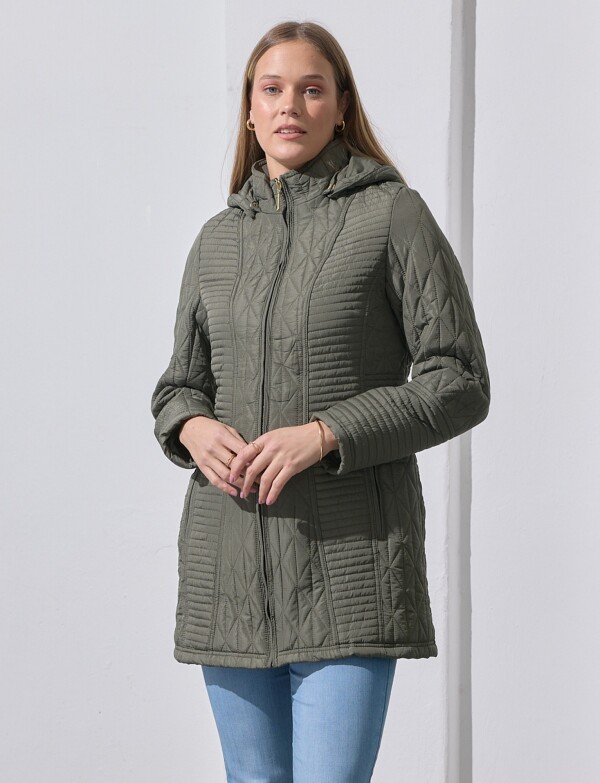 Campera Capitoneada OLIVA