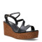 Sandalias de Mujer Bottero Plataforma Negro