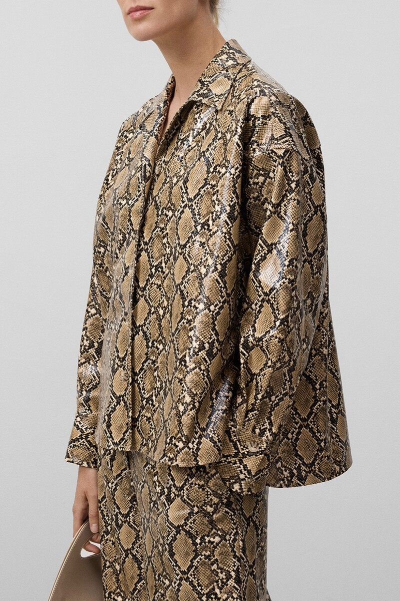 SOBRECAMISA ANIMAL Crudo