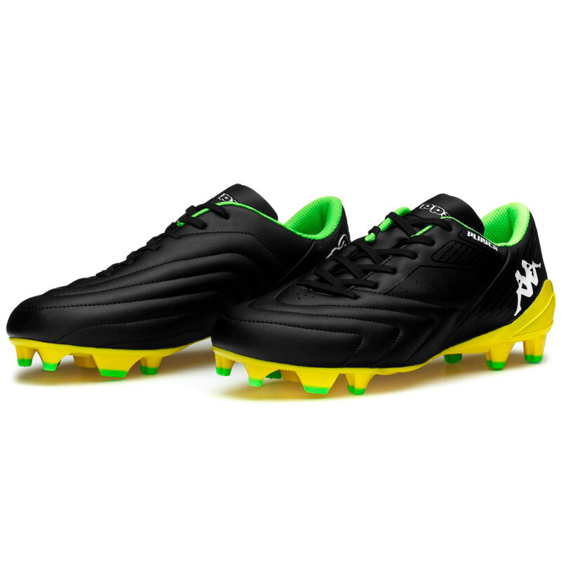 Zapatillas Fútbol Player Base Fg - Hombre Black/yellow Blazing/green Flash
