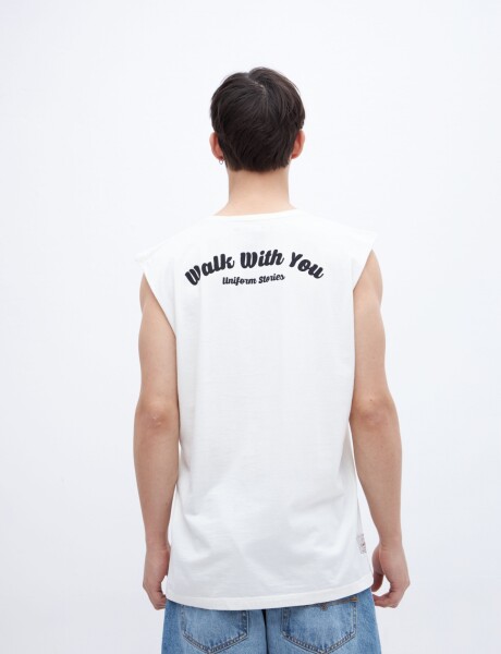Musculosa Gary Off white