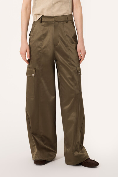 PANTALON KATHY Verde Militar