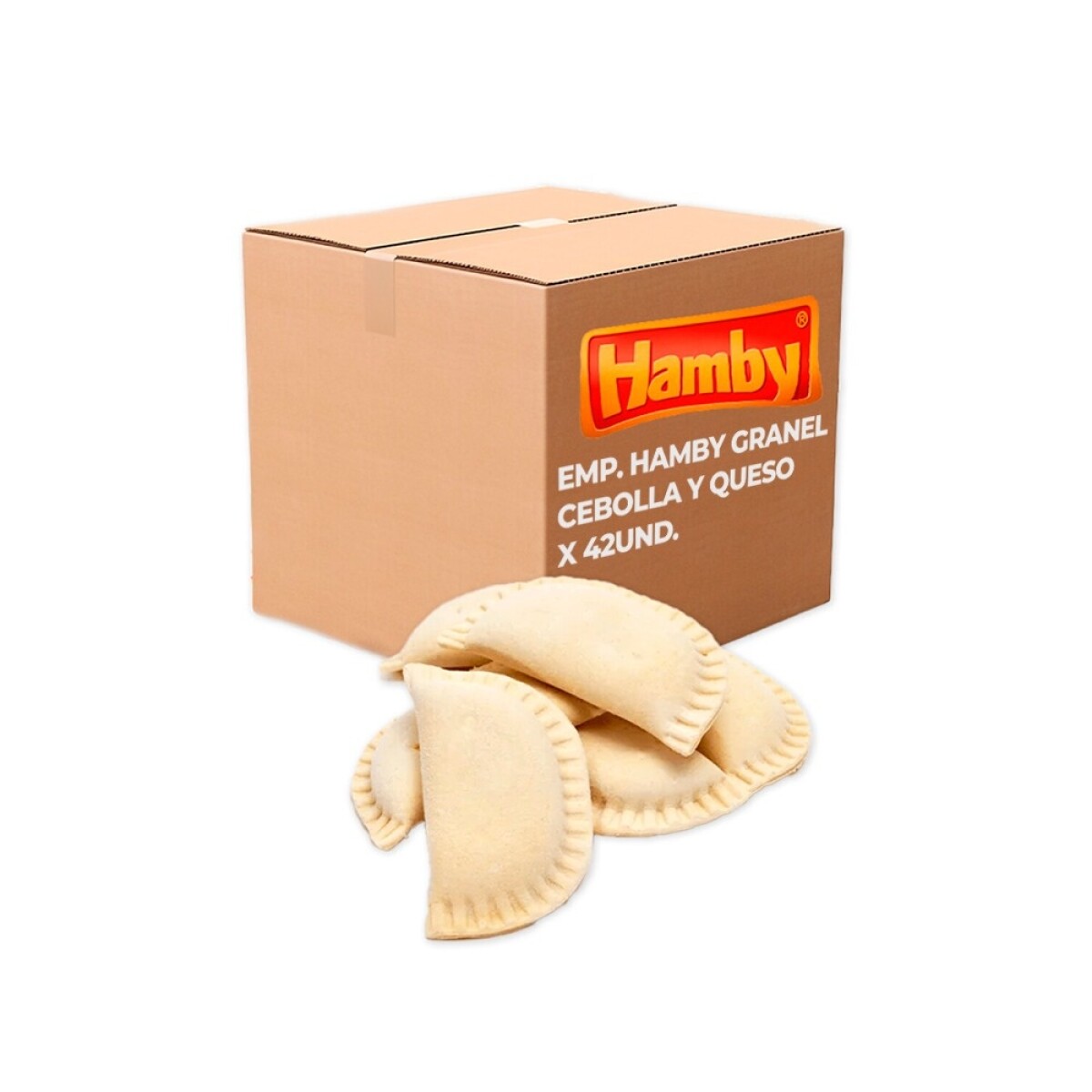 Emp.hamby Granel Cebolla Y Queso X 42 Unid. 