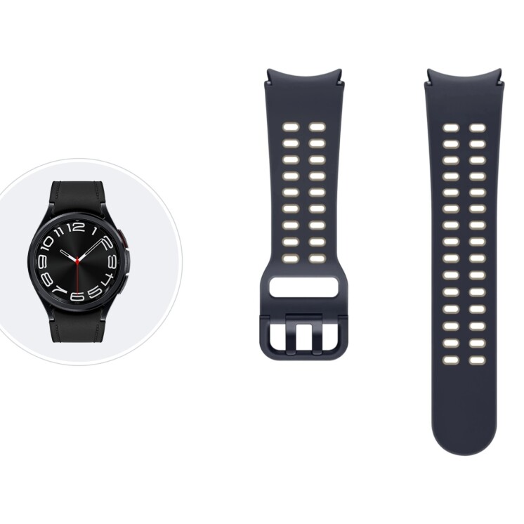 Correa Samsung Extreme Sport Band (M/L) para Galaxy Watch6 Graphite