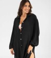 Camisola satin Negro