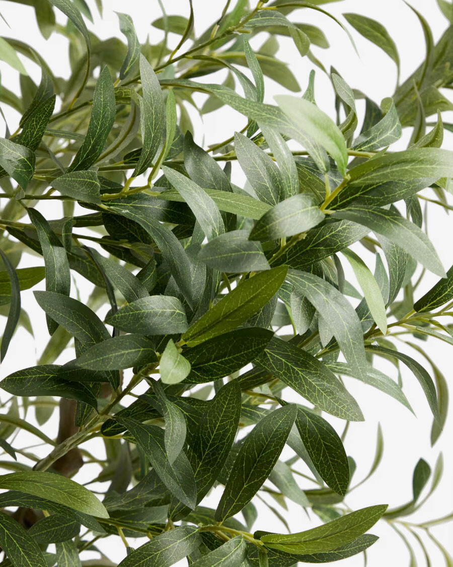 Árbol artificial Olivo con macetero blanco 250 cm. Árbol artificial Olivo con macetero blanco 250 cm.