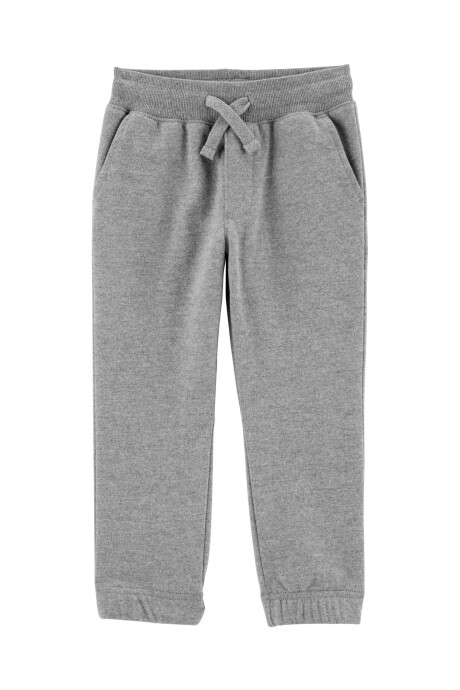 Pantalón de algodón con logo Sin color