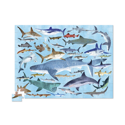 Puzzle Crocodile Creek 100 Piezas 35 x 48 cm TIBURONES
