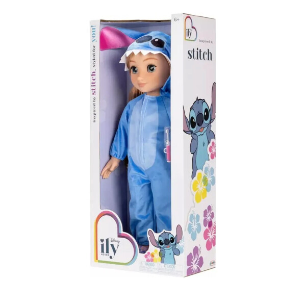 Muñeca Stich Con Vestido Y Accesorios Disney 51582 MUÑECA DISNEY LILO&STITCH 51587