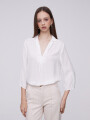 Blusa Laren Marfil / Off White