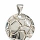 Colgante martillado en plata Colgante martillado en plata