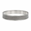Esclava rayada con borde -Plata 925-Sin piedra-ES3014 sinpiedra