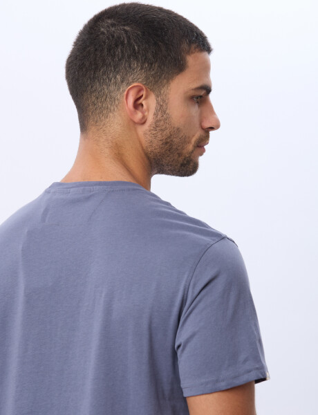 REMERA ESTAMPADA DE ALGODÓN Indigo