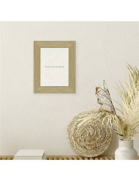 PORTARRETRATO PS 13x18CM SIMIL RATTAN PORTARRETRATO PS 13x18CM SIMIL RATTAN
