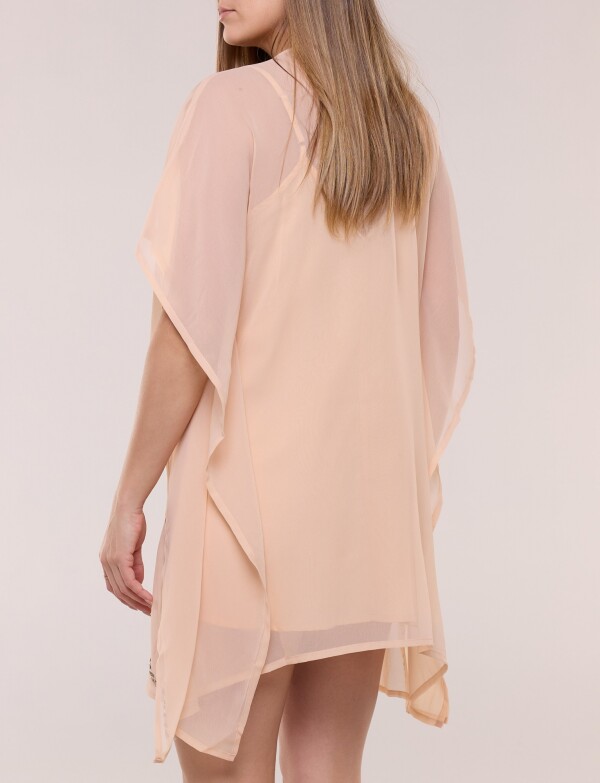Vestido 2 Piezas Bordado Brillo ROSA