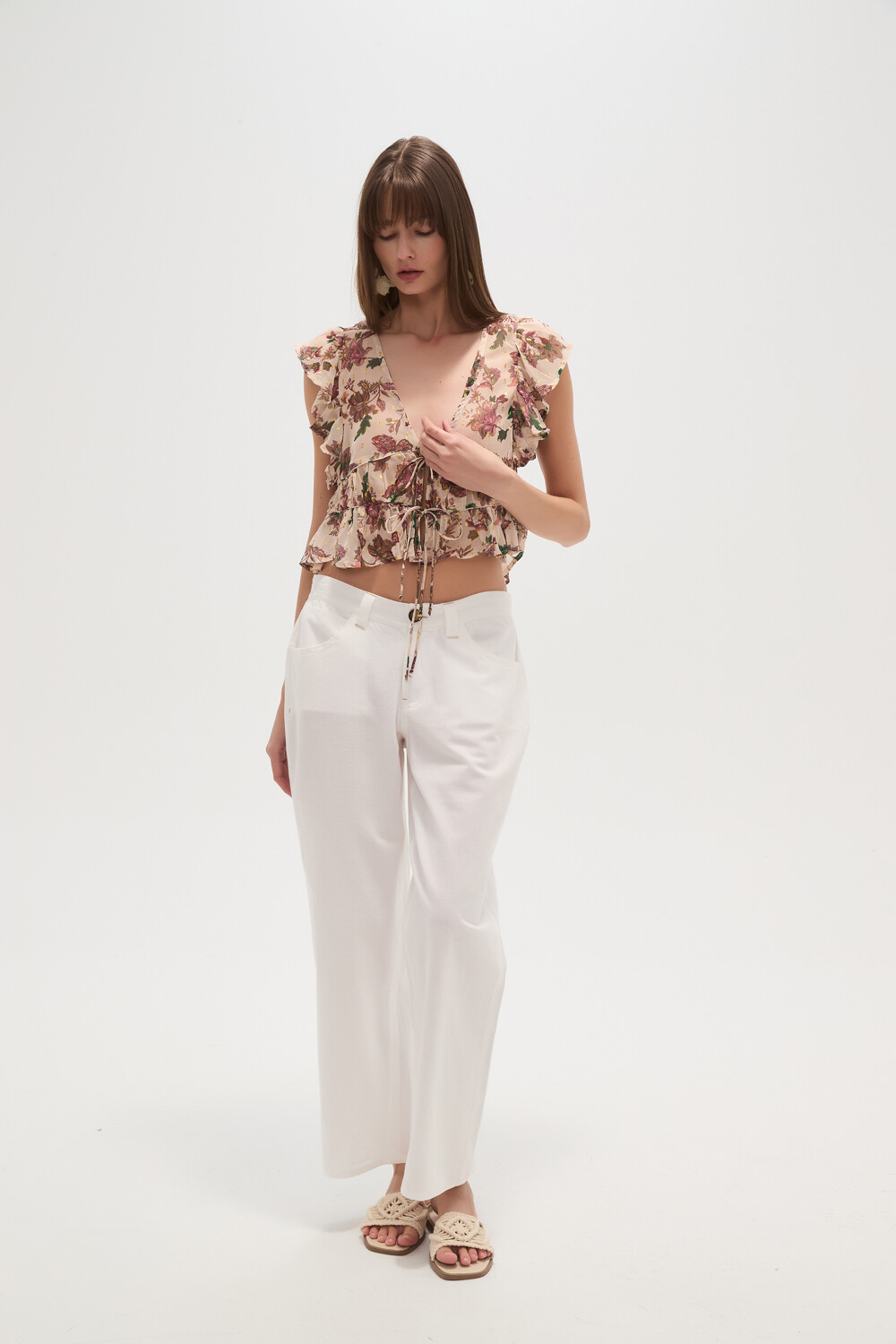 Pantalon Errini Blanco