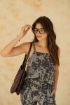 BLUSA ARIANNA GRAY MOOIRE DENIM BLUSA ARIANNA GRAY MOOIRE DENIM