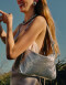 City Cartera Formato City - Plateado Niquel