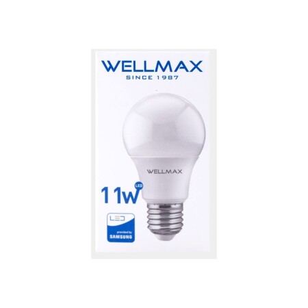 LAMPARA LED 11W WELLMAX CALIDO Blanco