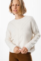 Sweater Hiedra Crudo