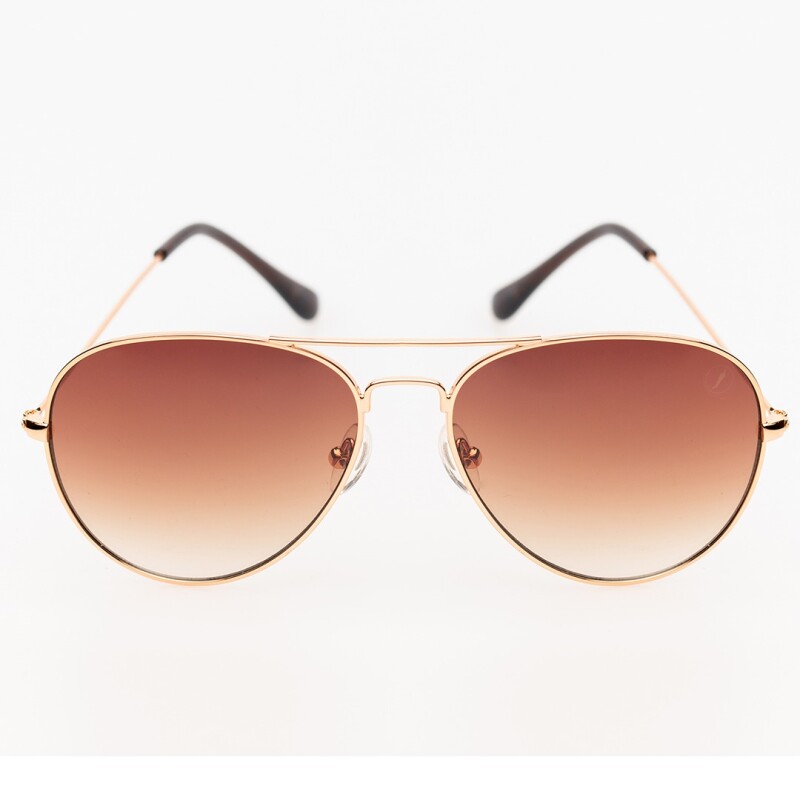 Lentes de Sol Chilli Beans Bahia Slim Marrón Claro