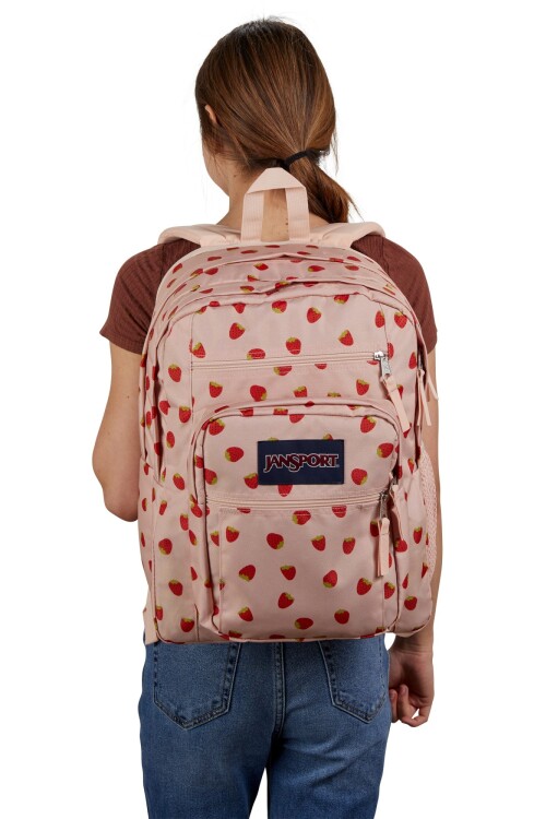 MOCHILA BIG STUDENT STRAWBERRY