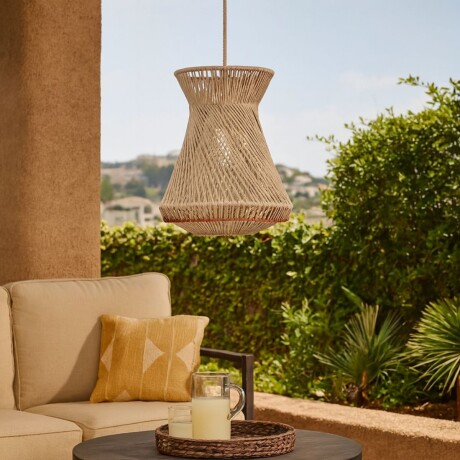 LUMINARIA DE TECHO SEMA BEIGE - UNICO