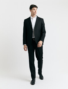 220477 AMBO HARRINGTON LABEL Negro