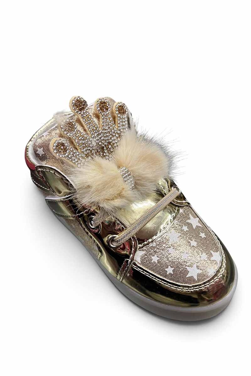 BOTA DEPORTIVA BBO CON CORONA Dorado