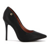 Zapato Formal Mujer Vizzano Taco Alto Clásico Negro