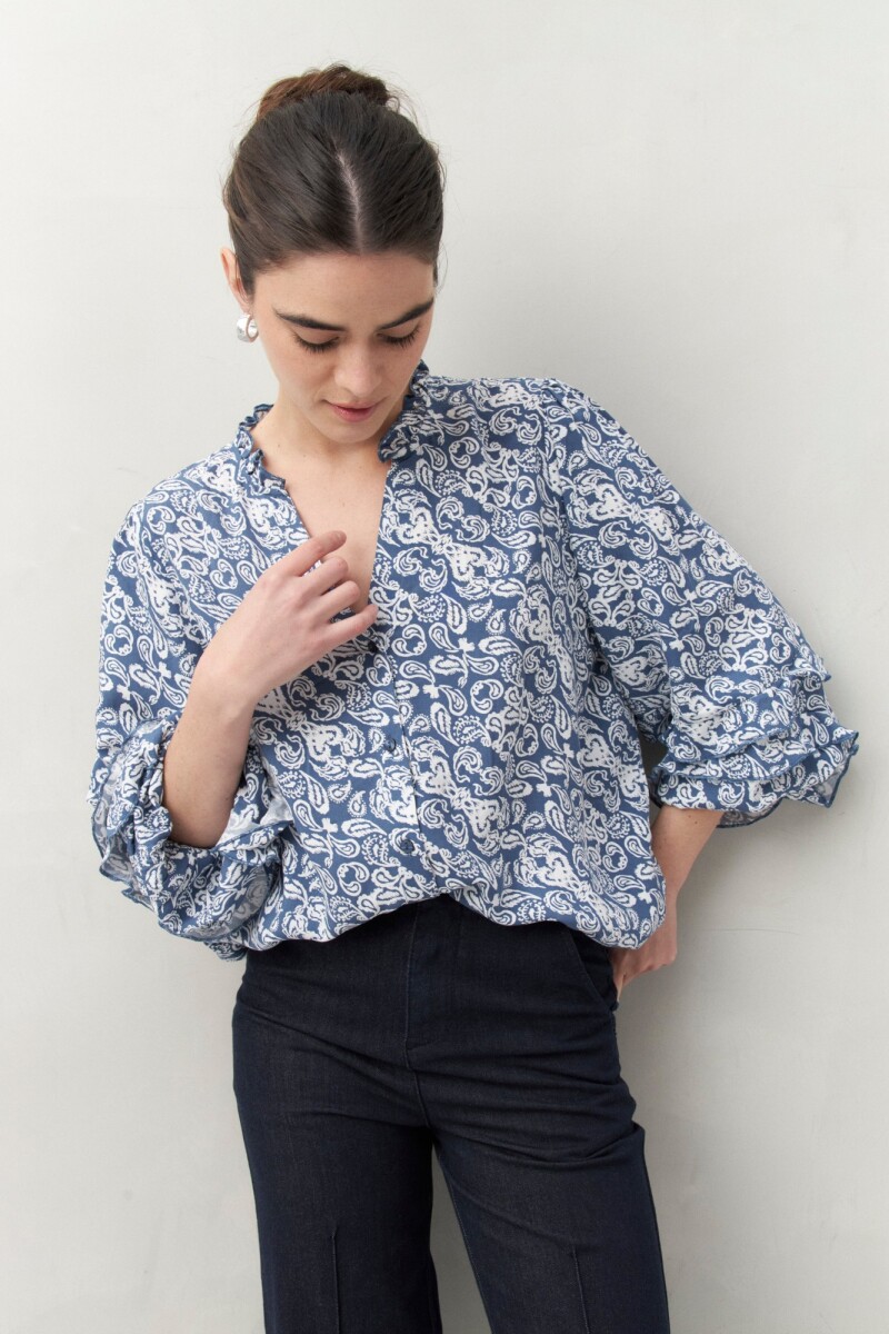 CAMISA ZEPHYR Azul Marino