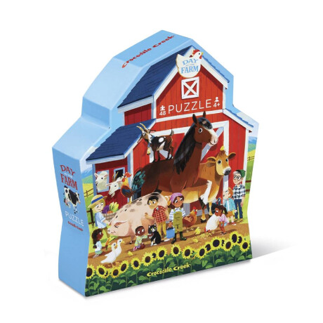 Puzzle Crocodile Creek 48 Piezas 45 cm x 60 cm Granja