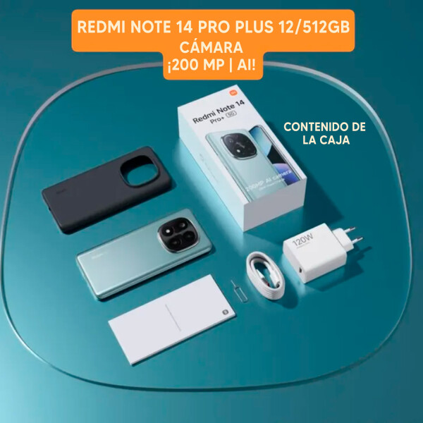 Xiaomi Redmi Note 14 Pro+ 5g 12/512gb AZUL