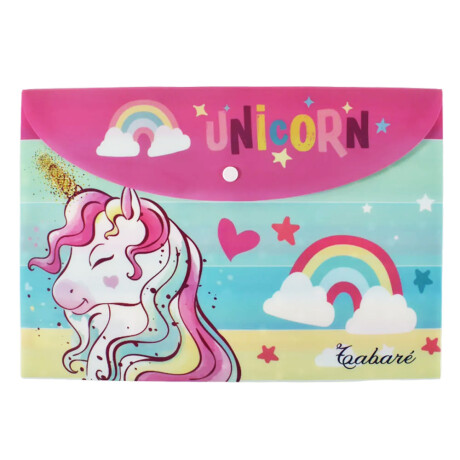 Sobre Tabare Pvc Diseño Unicornio