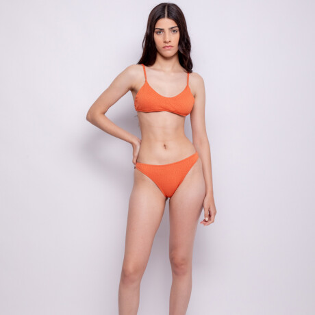 BOTTOM BASIC LEOPARD Coral Oscuro
