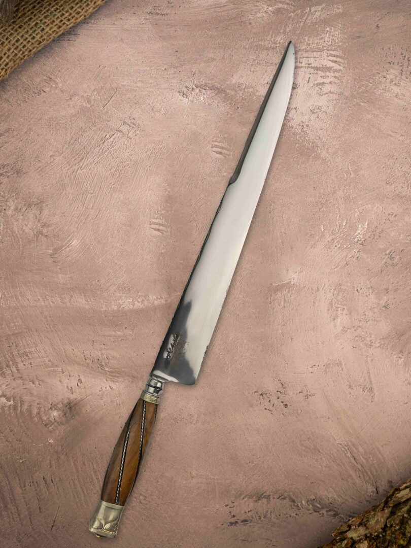 Cuchillo Retovado Especial con Vaina Cuero Picassa Cuchillo Retovado Especial con Vaina Cuero Picassa