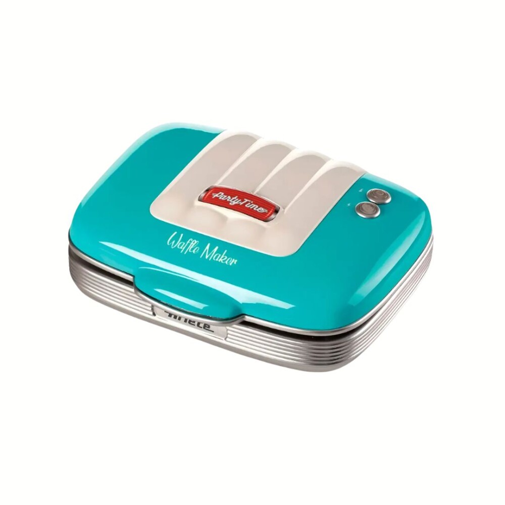 Wafflera Ariete Party Time 1973 Celeste – Estilo Retro y Cocción Perfecta Wafflera Ariete Party Time 1973 Celeste – Estilo Retro y Cocción Perfecta