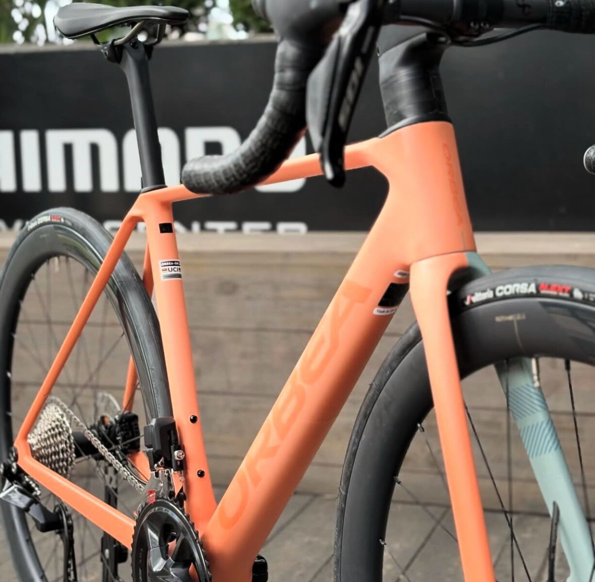 ORBEA ORCA 105 DI2 POTENCIOMETRO- T49- RUEDAS CARBONO 